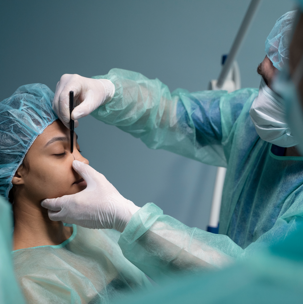 Facial cosmetic surgery at Lavanya, Jaipur